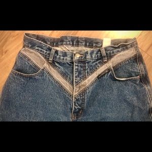 Vtg Western Ethics Jeans High Waist Tapered Leg